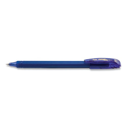 Energel Flash Stick Gel Pen, Medium 0.7mm, Assorted Ink-barrel, 8-pack
