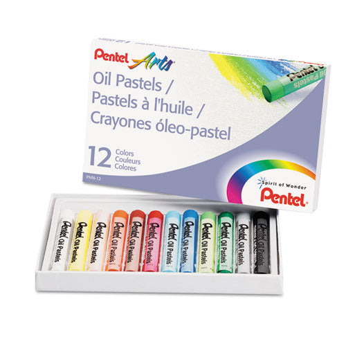 Oil Pastel Set With Carrying Case,16-color Set, Assorted, 16-set