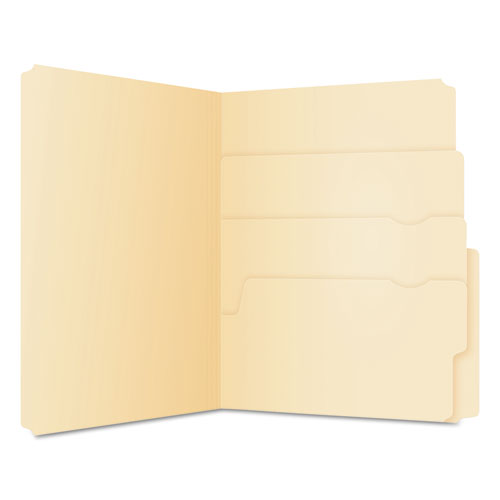 Divide It Up File Folders, 1-2-cut Tabs, Letter Size, Assorted, 24-pack
