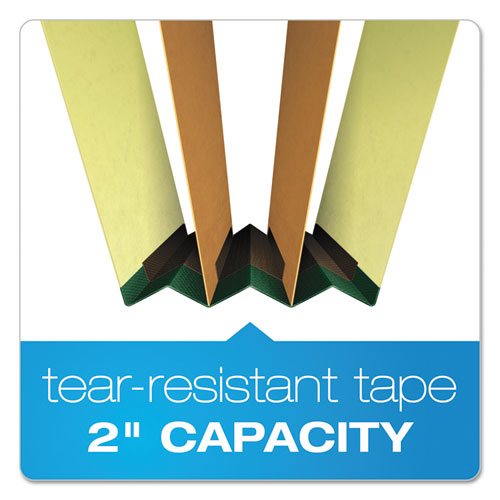 Four-, Six-, And Eight-section Pressboard Classification Folders, 2 Dividers, Embedded Fasteners, Legal, Apple Green, 10-box