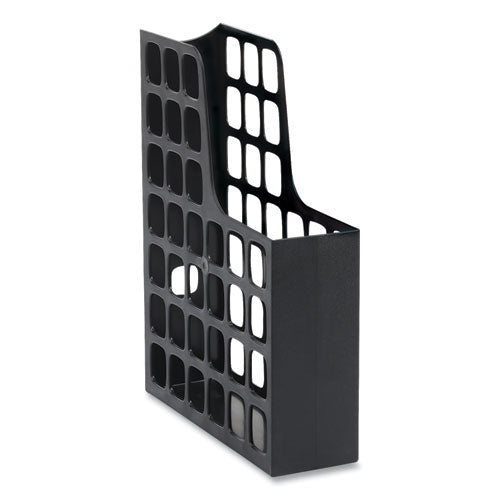 Plastic Magazine File, 3 X 9 1-2 X 12 1-2, Black