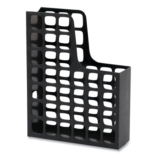 Plastic Magazine File, 3 X 9 1-2 X 12 1-2, Black