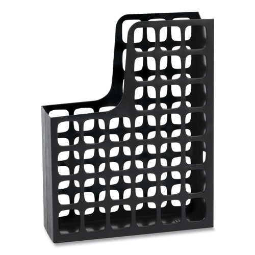 Plastic Magazine File, 3 X 9 1-2 X 12 1-2, Black