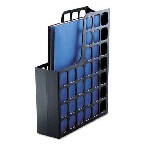 Plastic Magazine File, 3 X 9 1-2 X 12 1-2, Black