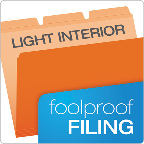 Ready-tab Reinforced File Folders, 1-3-cut Tabs, Letter Size, Assorted, 50-pack