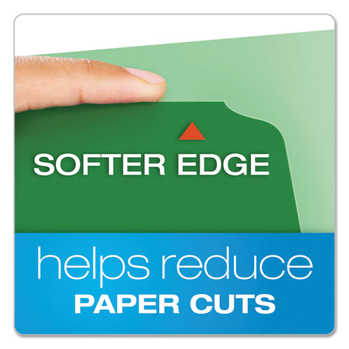 Cutless File Folders, 1-3-cut Tabs, Letter Size, Assorted, 100-box