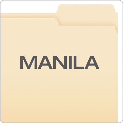Manila File Folders, 1-3-cut Tabs, Right Position, Letter Size, 100-box