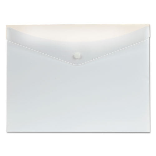 Poly Snap Envelope, Snap Closure, 8.5 X 11, White