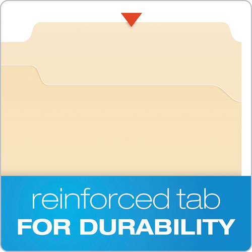 Manila Folders With One Fastener, 1-3-cut Tabs, Legal Size, 50-box