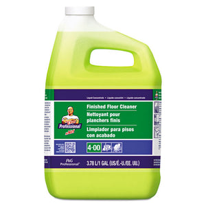 Finished Floor Cleaner, Lemon Scent, One Gallon Bottle, 3-carton