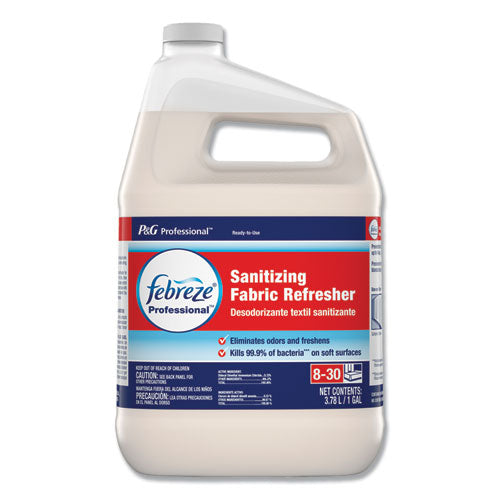 Professional Sanitizing Fabric Refresher, Light Scent, 32 Oz Spray