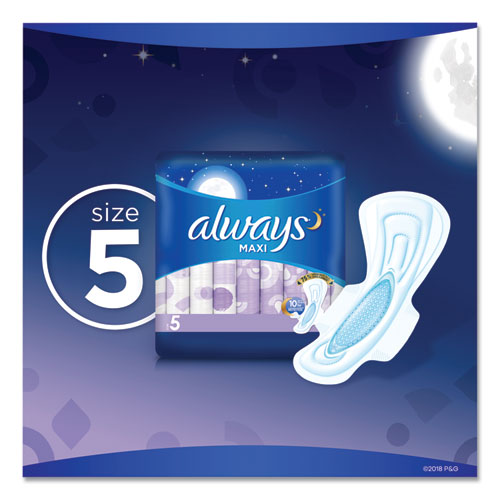 Maxi Pads, Extra Heavy Overnight, 20-pack
