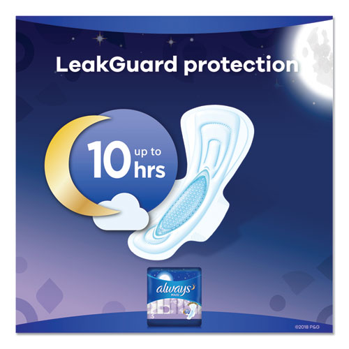 Maxi Pads, Extra Heavy Overnight, 20-pack