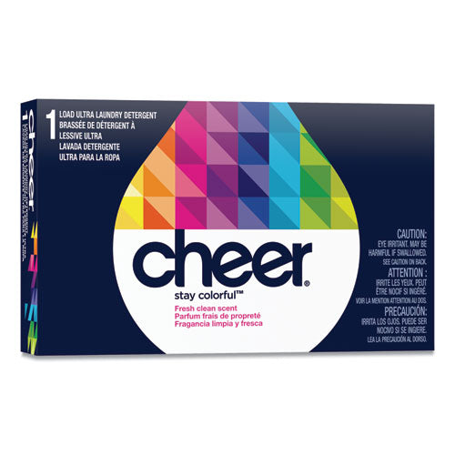 Powder Laundry Detergent, Fresh Clean Scent, 1.5 Oz Box, 156-carton