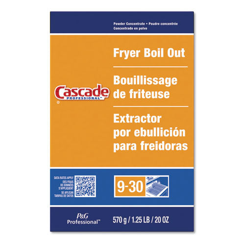 Professional Fryer Boil Out, Concentrated Powder, 85 Oz Box, 6-carton