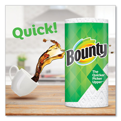 Kitchen Roll Paper Towels, 2-ply, White, 48 Sheets-single Plus Roll, 12 Rolls-carton