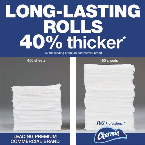 Commercial Bathroom Tissue, Septic Safe, 2-ply, White, 450 Sheets-roll, 75-carton