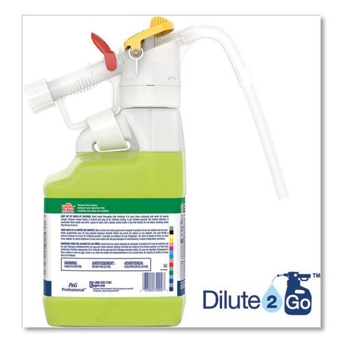 Dilute 2 Go, Mr Clean Finished Floor Cleaner, Lemon Scent, 4.5 L Jug, 1-carton