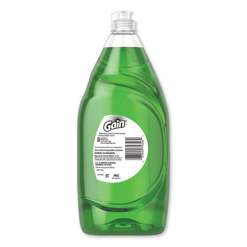 Dishwashing Liquid, Gain Original, 38 Oz Bottle, 8-carton