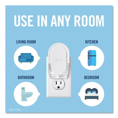 Plug Air Freshener Refills, Linen And Sky, 0.87 Oz