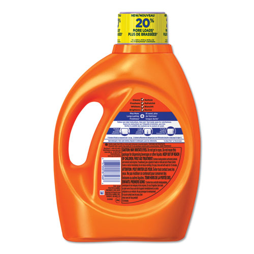 Plus Febreze Liquid Laundry Detergent, Spring & Renewal, 92oz Bottle, 4-carton