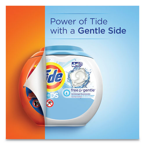 Free & Gentle Laundry Detergent, Pods, 72-pack