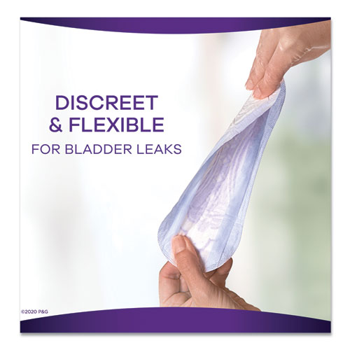 Discreet Incontinence Liners, Very Light, Long, 44-pack