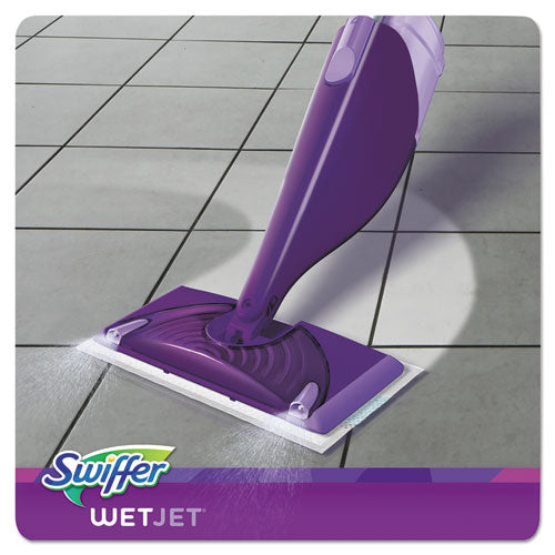 Wetjet Mop Starter Kit, 46" Handle, Silver-purple, 2-carton