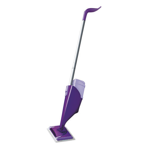 Wetjet Mop Starter Kit, 46" Handle, Silver-purple, 2-carton