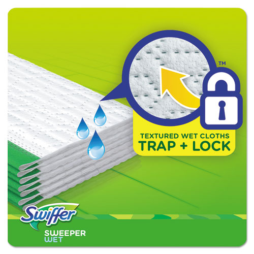 Wet Refill Cloths, Open Window Fresh, Cloth, White, 8x10, 12-tub, 12tub-carton