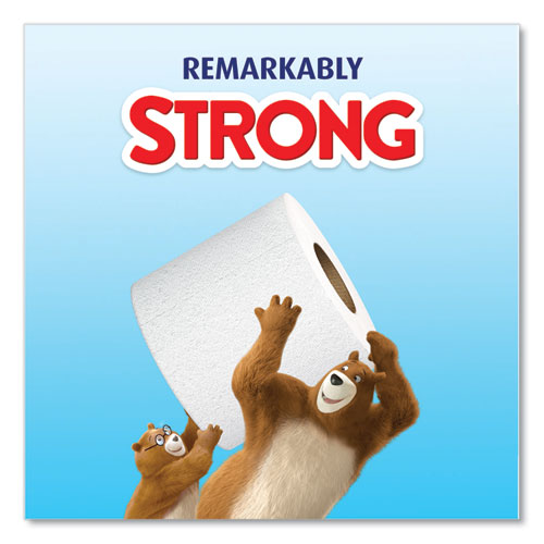 Essentials Strong Bathroom Tissue, Septic Safe, 1-ply, White, 4 X 3.92, 451-roll, 9 Roll-pack, 4 Packs-carton