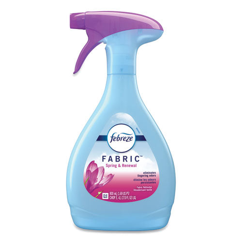 Fabric Refresher-odor Eliminator, Spring & Renewal, 27 Oz Spray Bottle, 4-carton