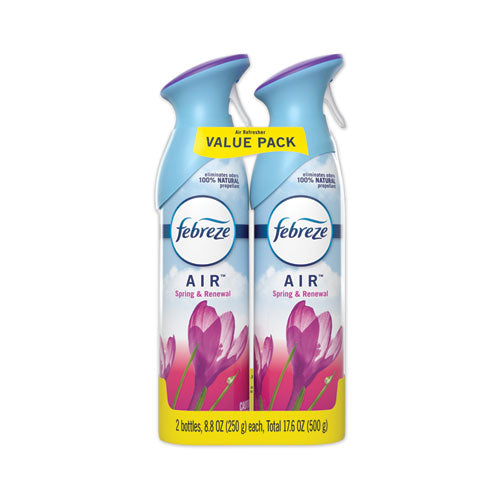 Air, Spring & Renewal, 8.8 Oz Aerosol, 2-pack, 6 Pack-carton