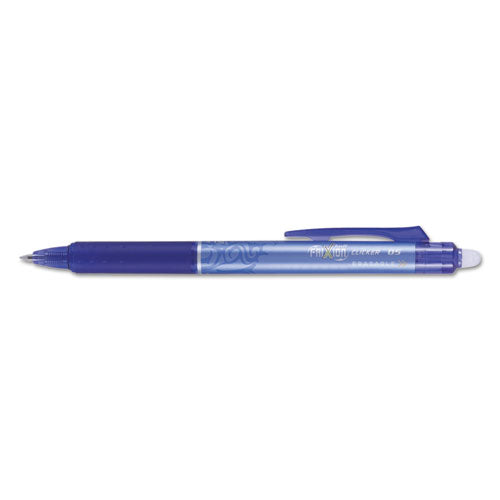 Frixion Clicker Erasable Retractable Gel Pen, 0.5 Mm, Blue Ink-barrel, Dozen