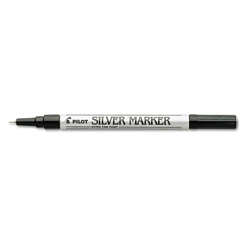Creative Art & Crafts Marker, Extra-fine Brush Tip, Silver