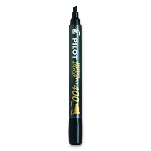 Premium 400 Permanent Marker, Broad Chisel Tip, Black, 36-pack