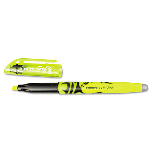 Frixion Light Erasable Highlighter, Chisel Tip, Yellow, Dozen