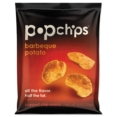 Potato Chips, Bbq Flavor, 0.8 Oz Bag, 24-carton