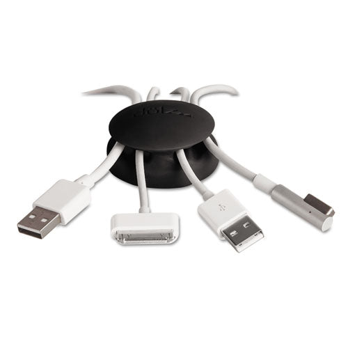 Cord Catcher For Desks And Workstations, Black