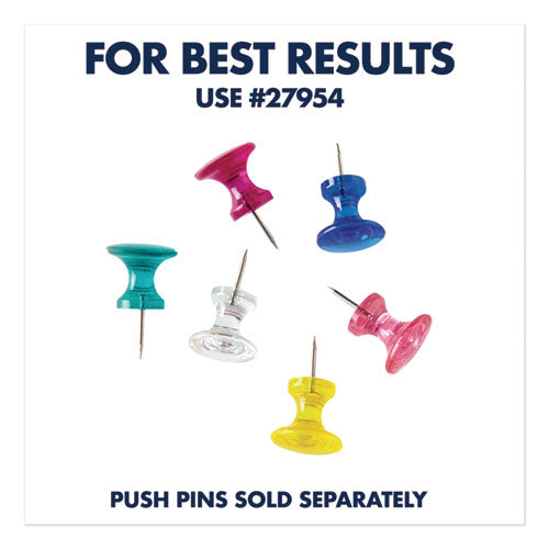 Classic Series Cork Bulletin Board, 72 X 48, Silver Aluminum Frame