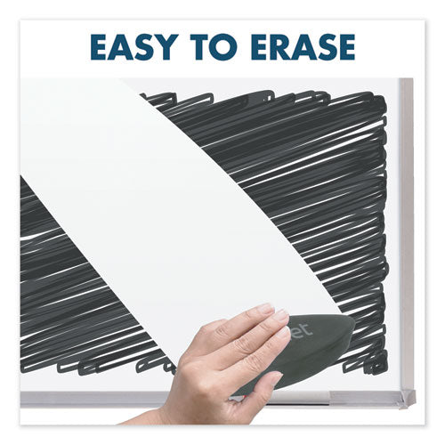 Melamine Whiteboard, Aluminum Frame, 72 X 48