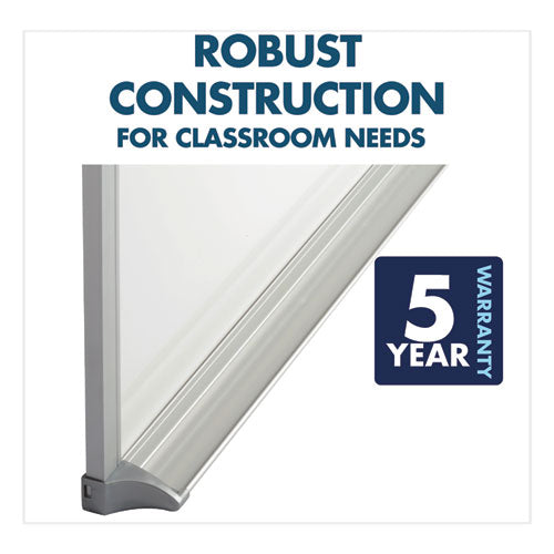 Melamine Whiteboard, Aluminum Frame, 72 X 48