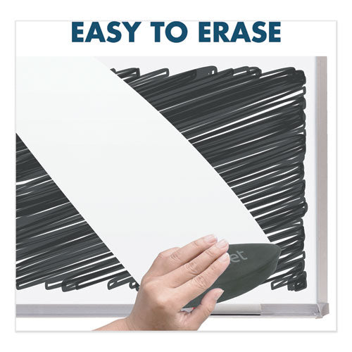 Melamine Whiteboard, Aluminum Frame, 96 X 48