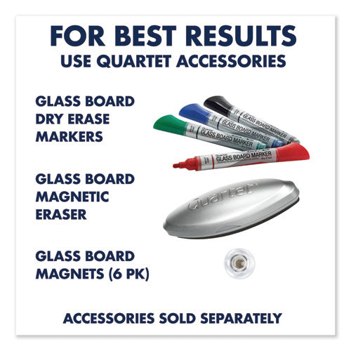Infinity Glass Marker Board, Frosted, 24 X 18