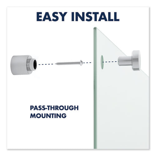 Infinity Magnetic Glass Marker Board, 48 X 36, White