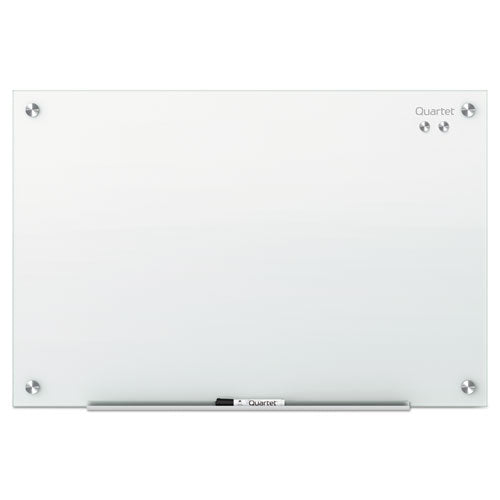 Infinity Magnetic Glass Marker Board, 48 X 36, White