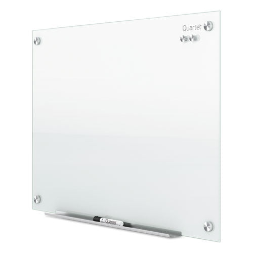 Infinity Magnetic Glass Marker Board, 48 X 36, White