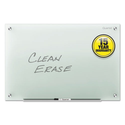 Infinity Glass Marker Board, Frosted, 96 X 48