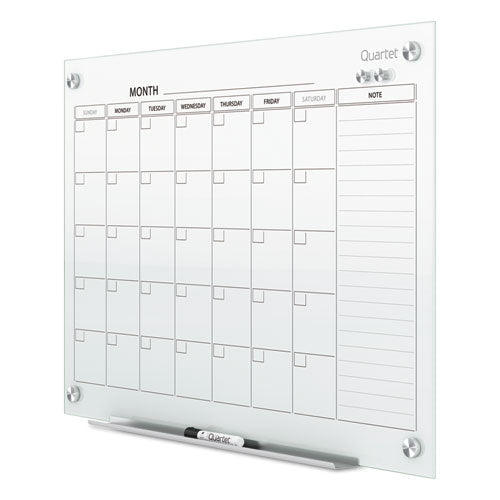 Infinity Magnetic Glass Calendar Board, 48 X 36
