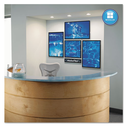 Matrix Magnetic Boards, Painted Steel, 48 X 31, White, Aluminum Frame